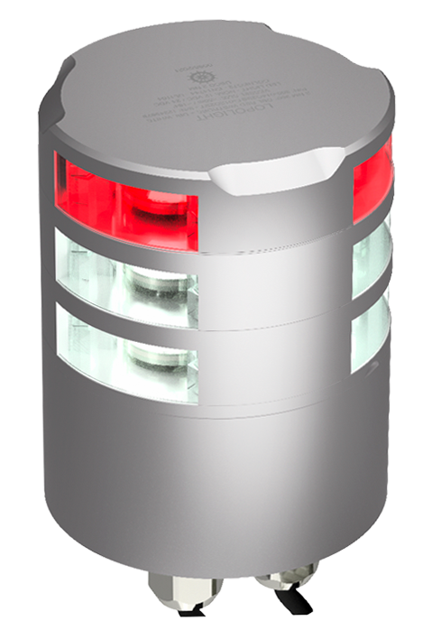 2nm 360° Red + 2nm 360° White, Double, silver